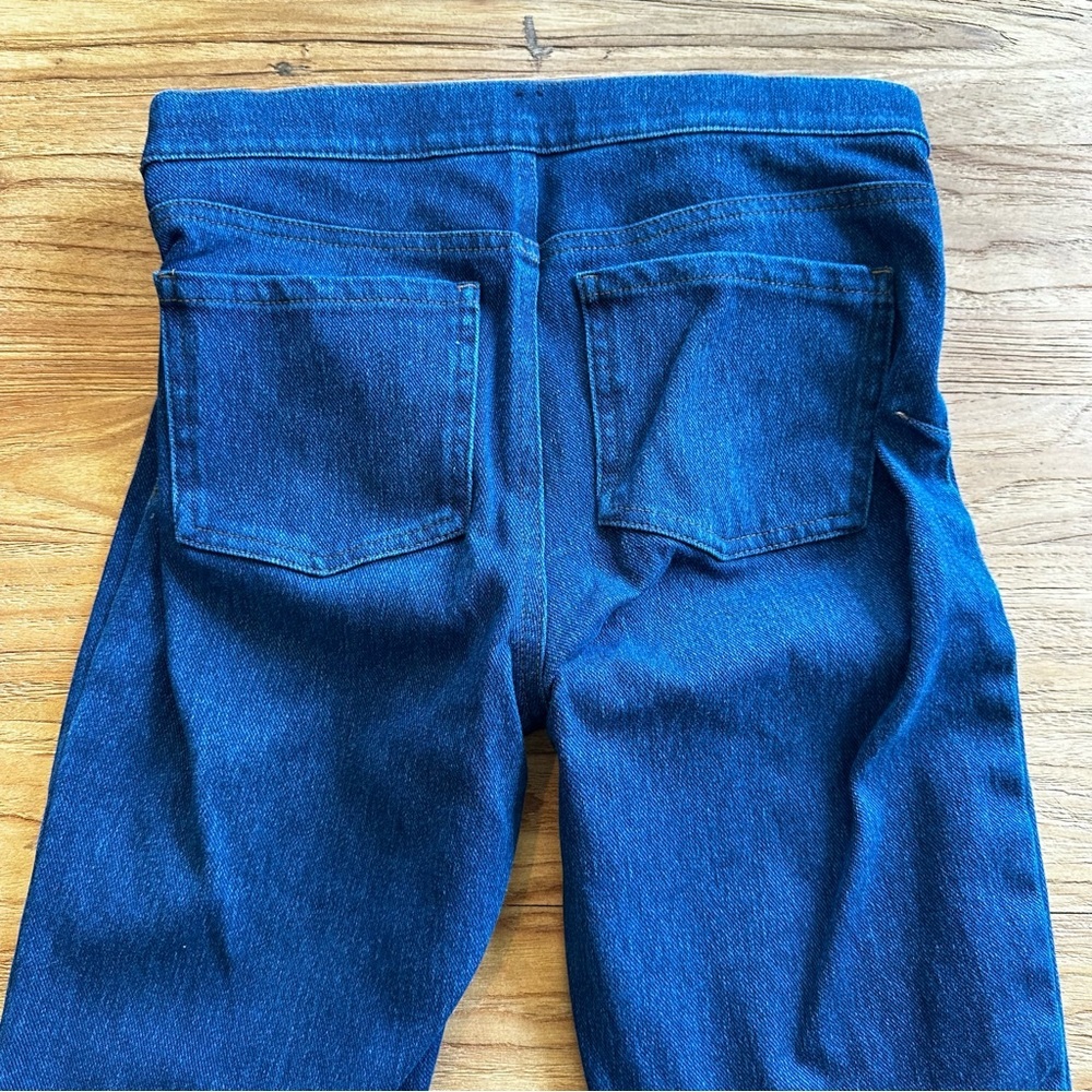 Spanx Womens Spandex Denim Jeans Soft Comfy Leggings Skinny No Buttons/Pockets M - Picture 4 of 8